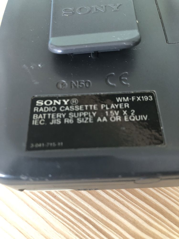 Walkman SONY WM FX 193 kasety kaseta mp