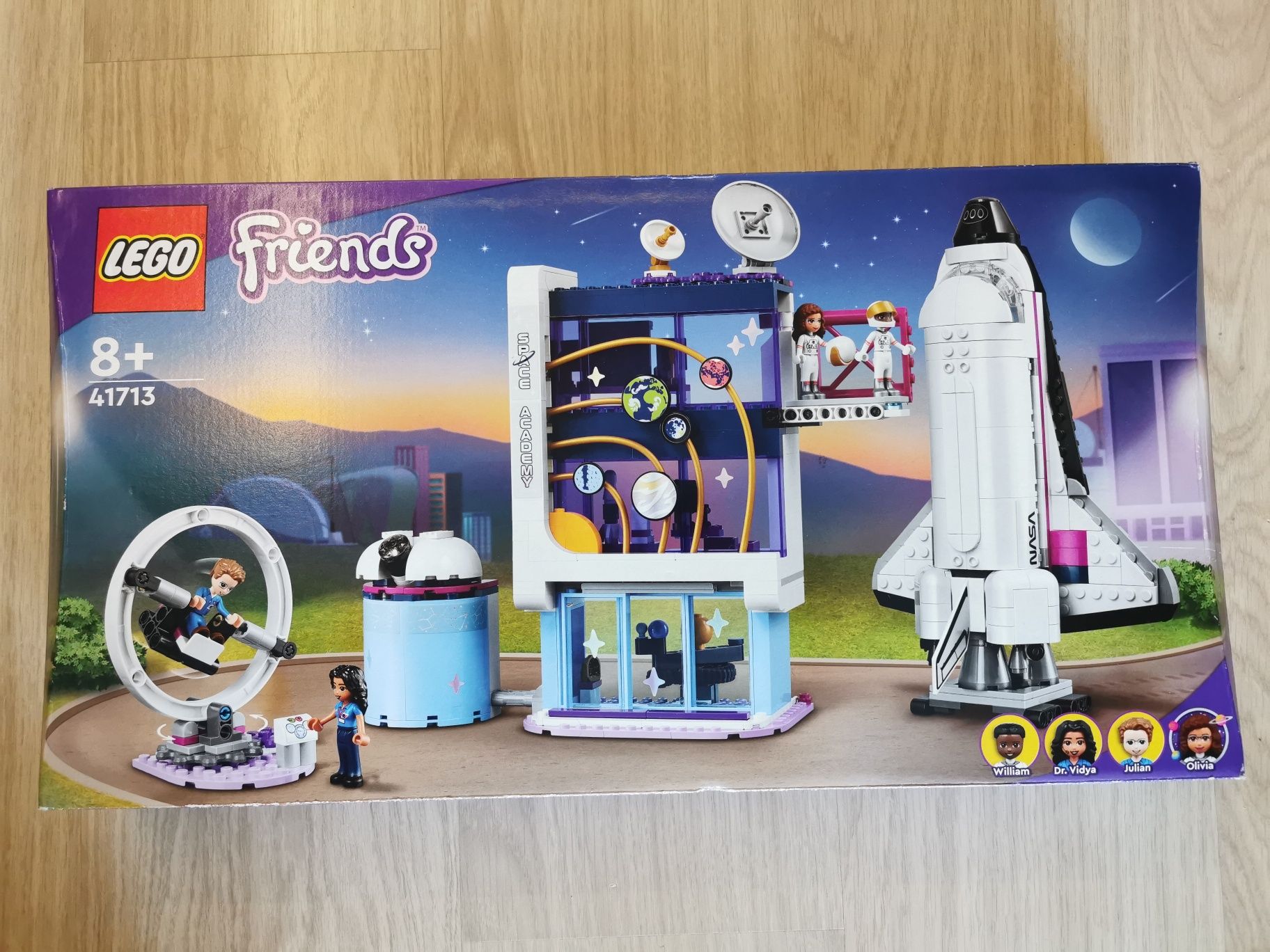 LEGO 41713 Friends Kosmiczna akademia Olivii NOWE Rakieta NASA