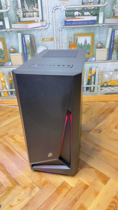 Потужний ігровий ПК (Ryzen 5 5500 6 ядер 12 п., 16Gb ОЗУ, GTX2060 6Gb)