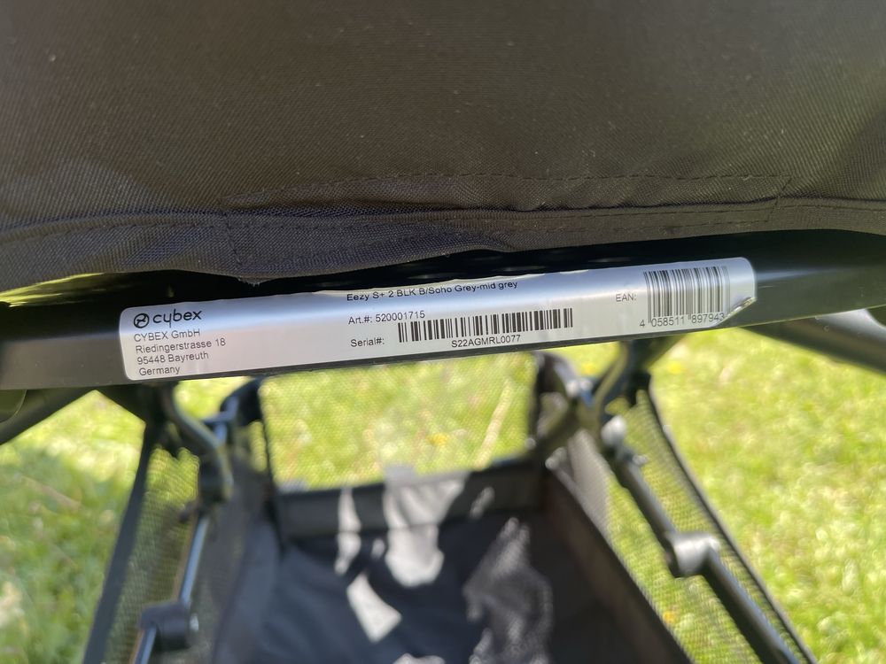 Wózek spacerowy cybex eezy s plus 2 Soho Grey
