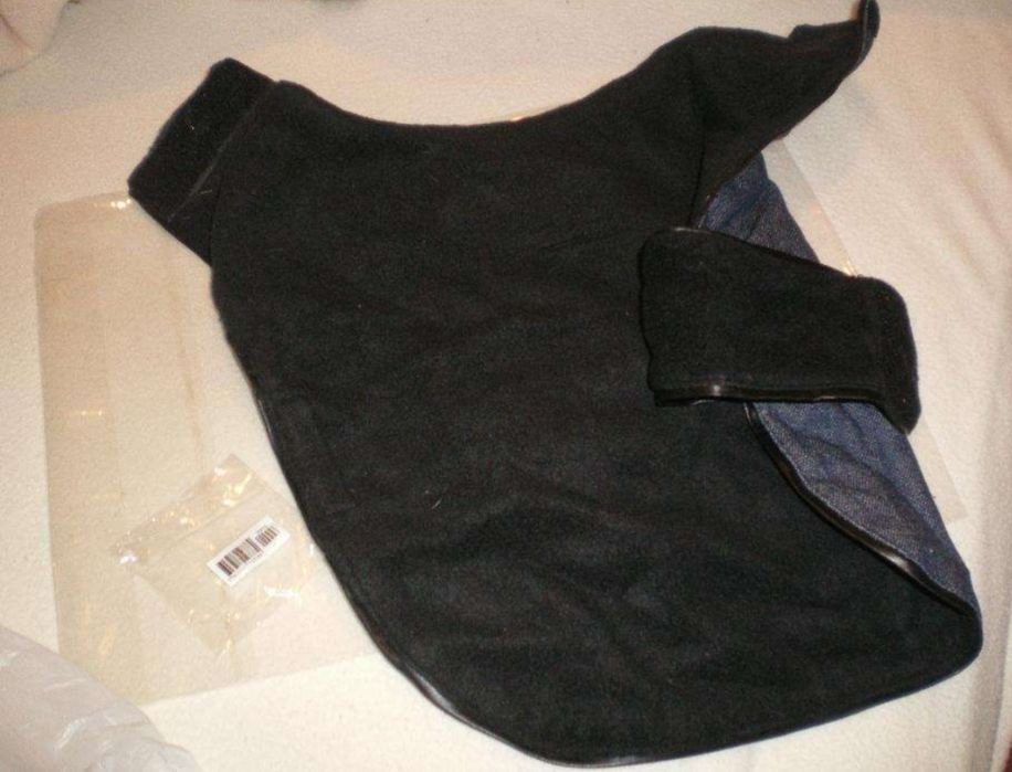 Fato em ganga para pet, tamanho S