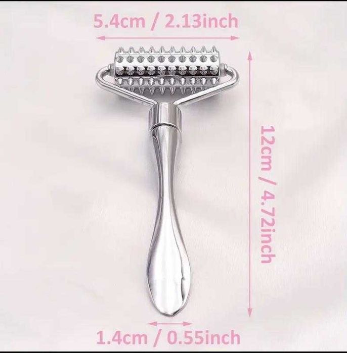 Масажер металевий для обличчя