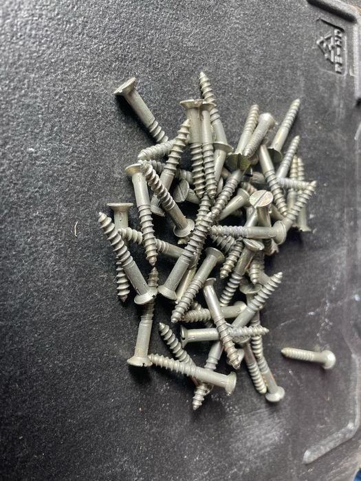 Wkrety do drewna 4x30 mm stozek na plaski starego typu PRL
