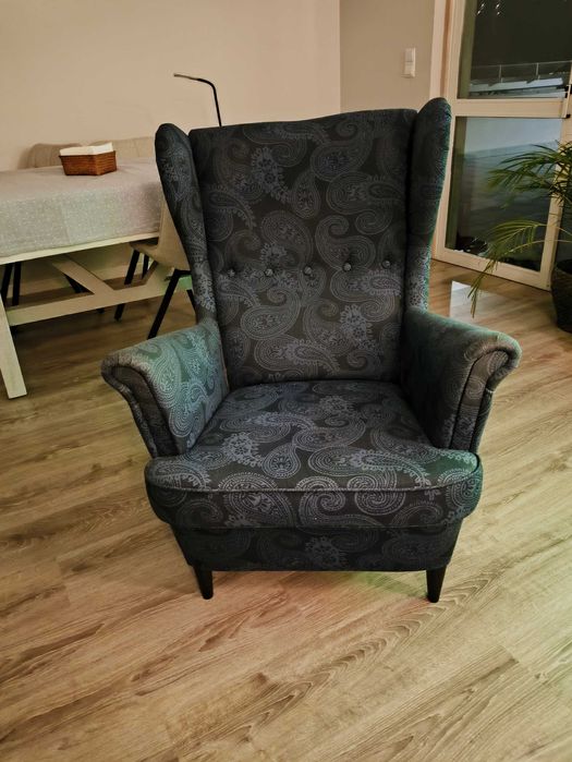 Cadeirão Strandmon (azul)