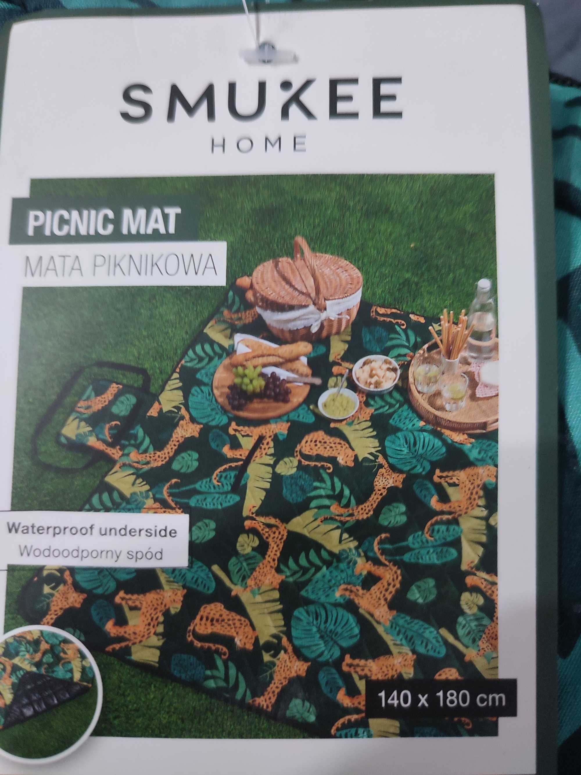Mata piknikowa koc plażowy smukee