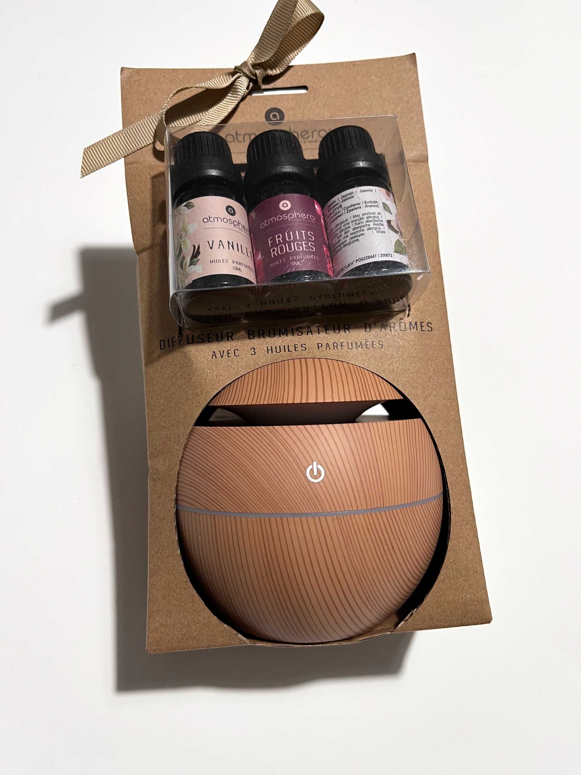 Atmosphera - Difusor de Aromaterapia com 3 óleos de fragrância (novo)