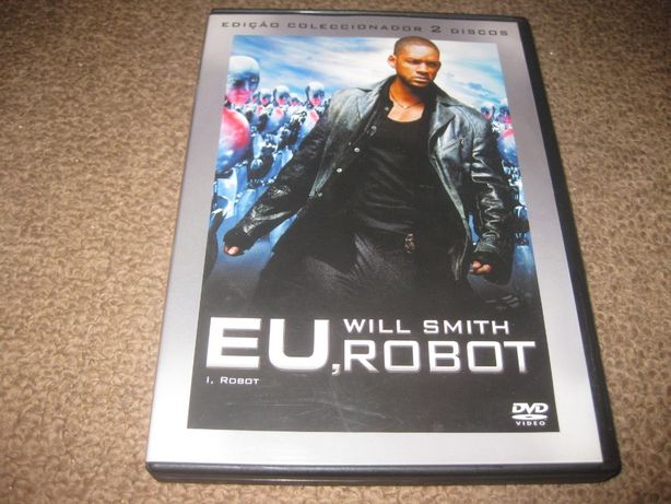 DVD "Eu Robot" com Will Smith/Edição Especial 2 DVDs