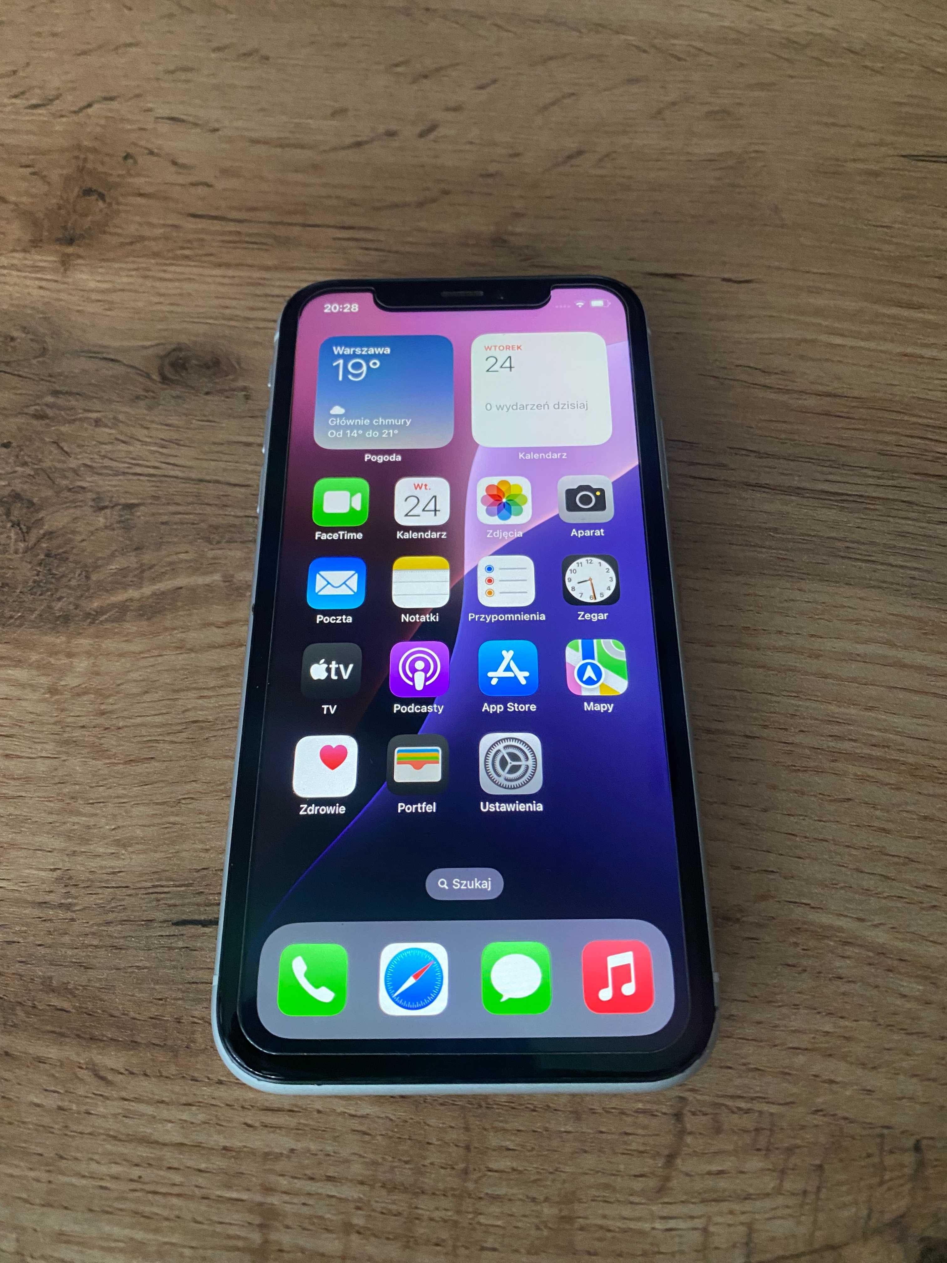 IPhone XR  128gb  Biały Super stan