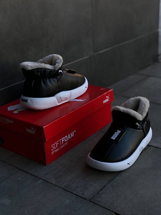 Сноубутсы Пума, Дутики Puma, тапочки пума для улицы, бурки, валянки