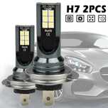 Żarowka samochodowa 3030 12SMD  Led H7 Przeciwmgielne 36W 6000K