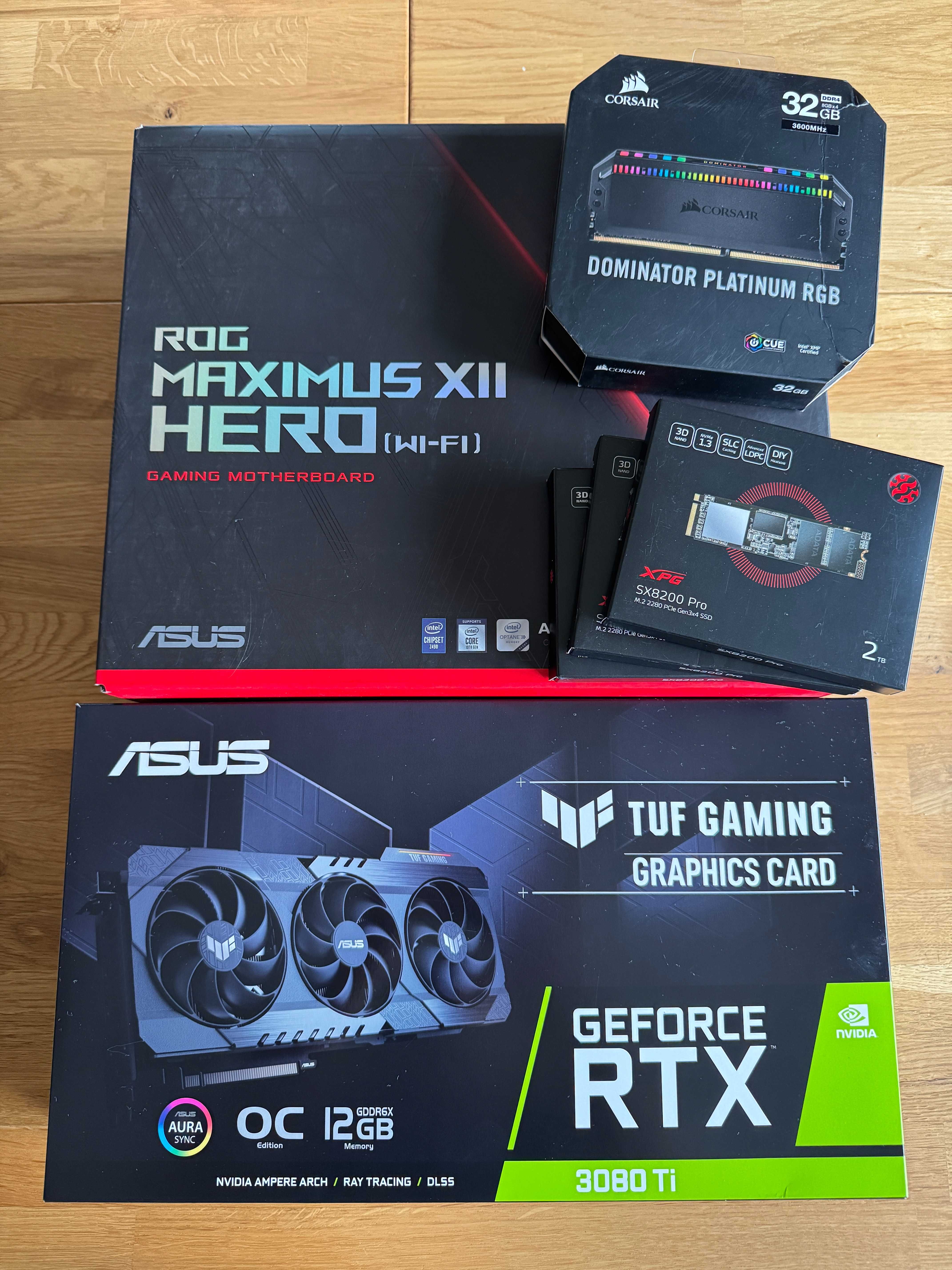 Komputer PC gamingowy i9 10900KF | RTX 3080 Ti | 32GB | 3xSSD | Win 11