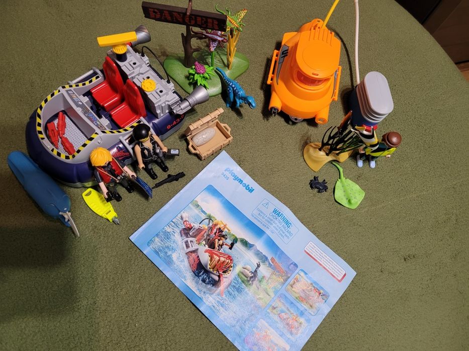 Zestawy playmobil 9435 poduszkowiec