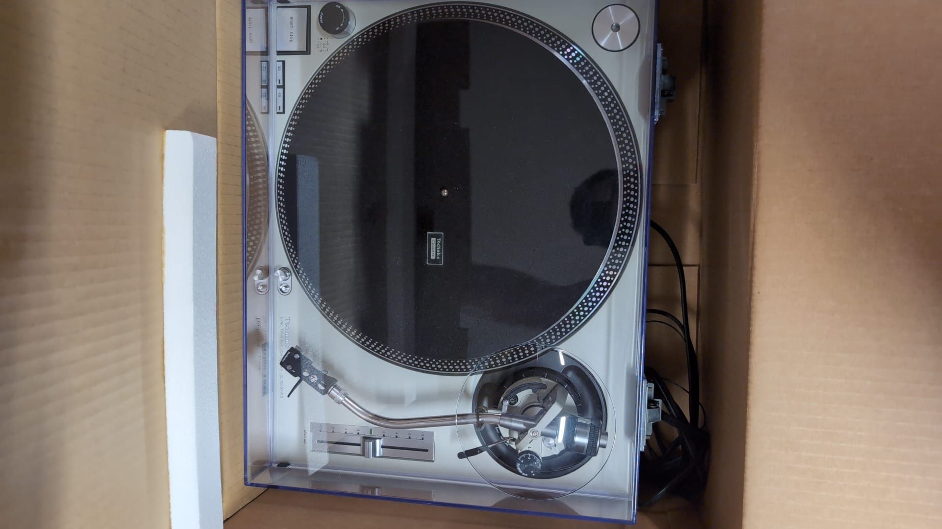 Gramofon Technics SL-1200 MK2 2002 stan kolekcjonerski Ortofon nr. 2