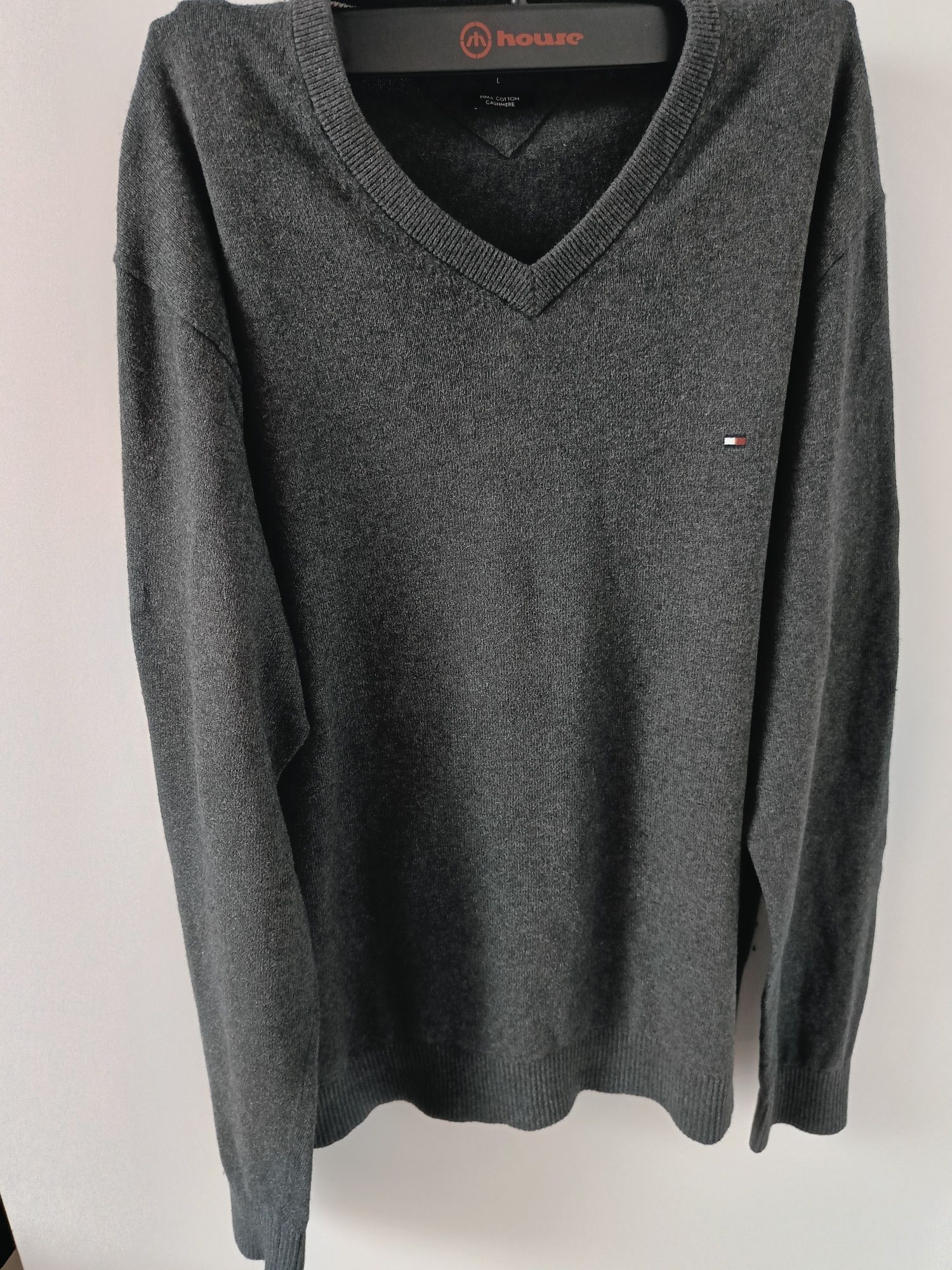 Sweter Tommy Hilfiger kaszmir L