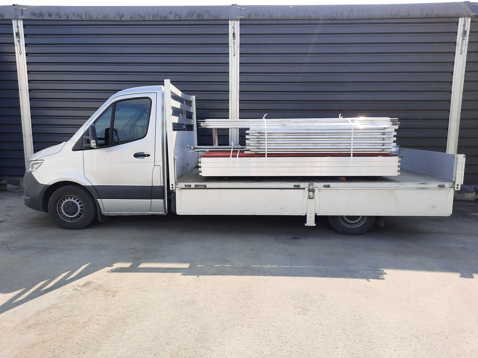 Rusztowanie aluminiowe 78m2 6x12m lekkie typ Plettac P70 nowe Pletak