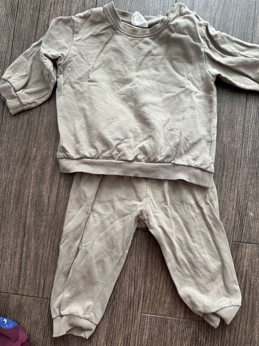 Костюм трикотажный спортивный флисовый худи штаны хлопок