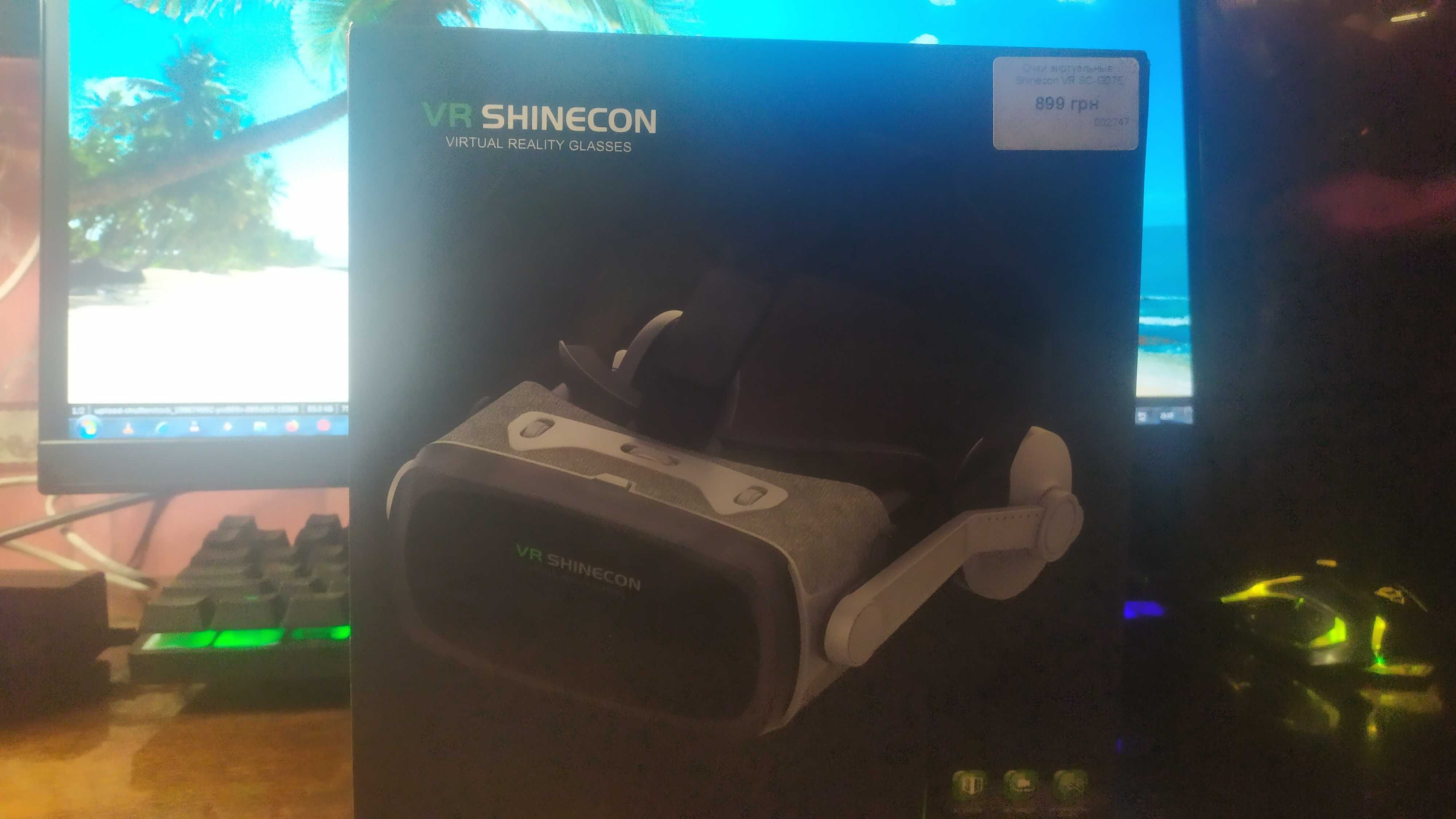 Виар очки новые! "Shinecon VR SC-G07E"