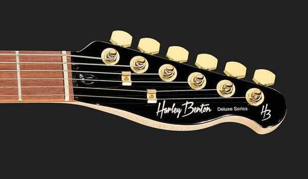 Нова електрогітара Harley Benton TE-40 TBK Deluxe Series