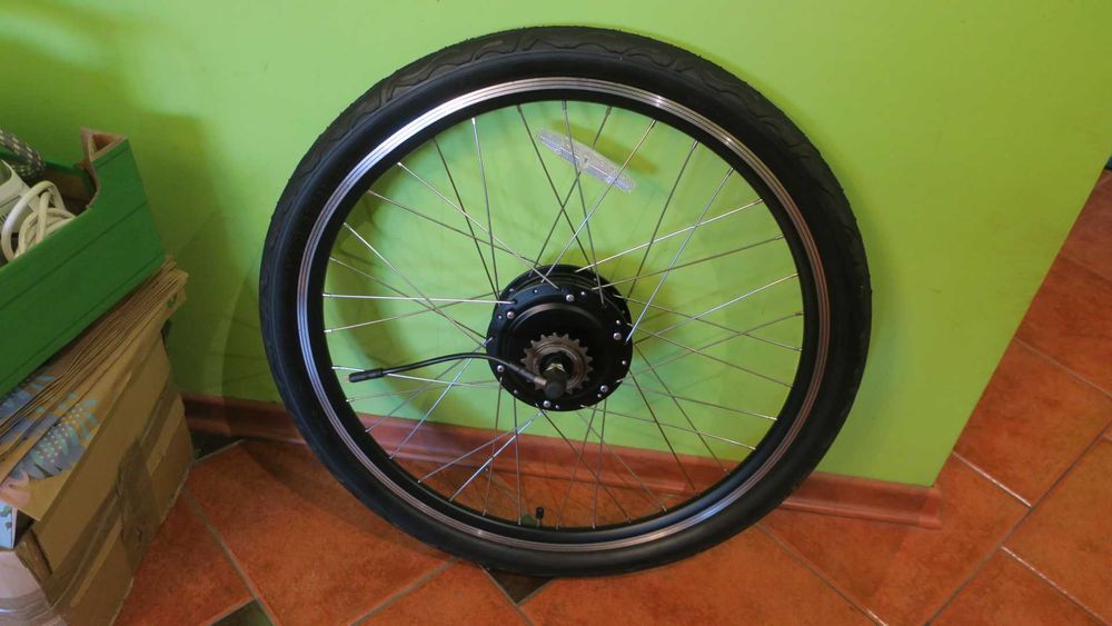 Koło do roweru elektrycznego tylne 26 cali 48V