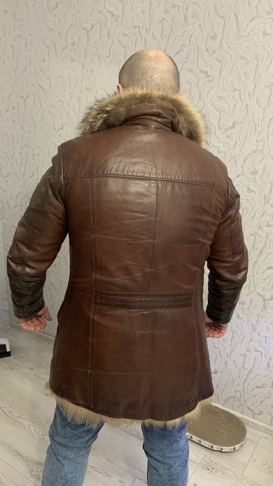 Брендовая мужская дубленка