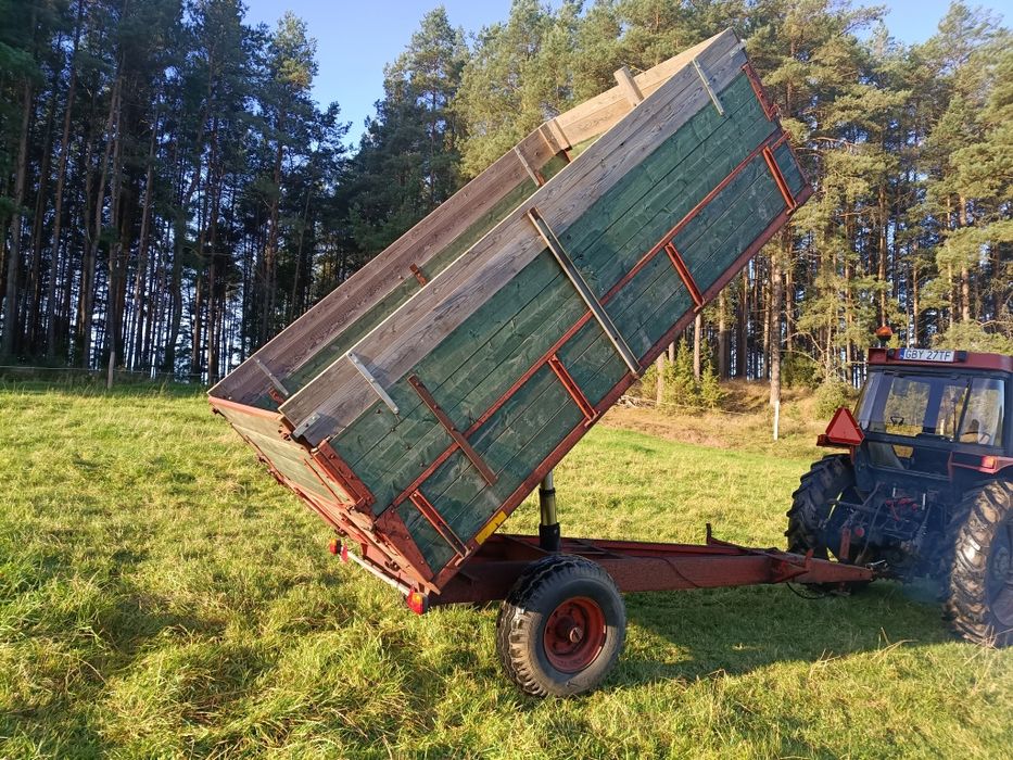 Przyczepa jednoosiowa wywrotka Mullerup Tim VESTAS