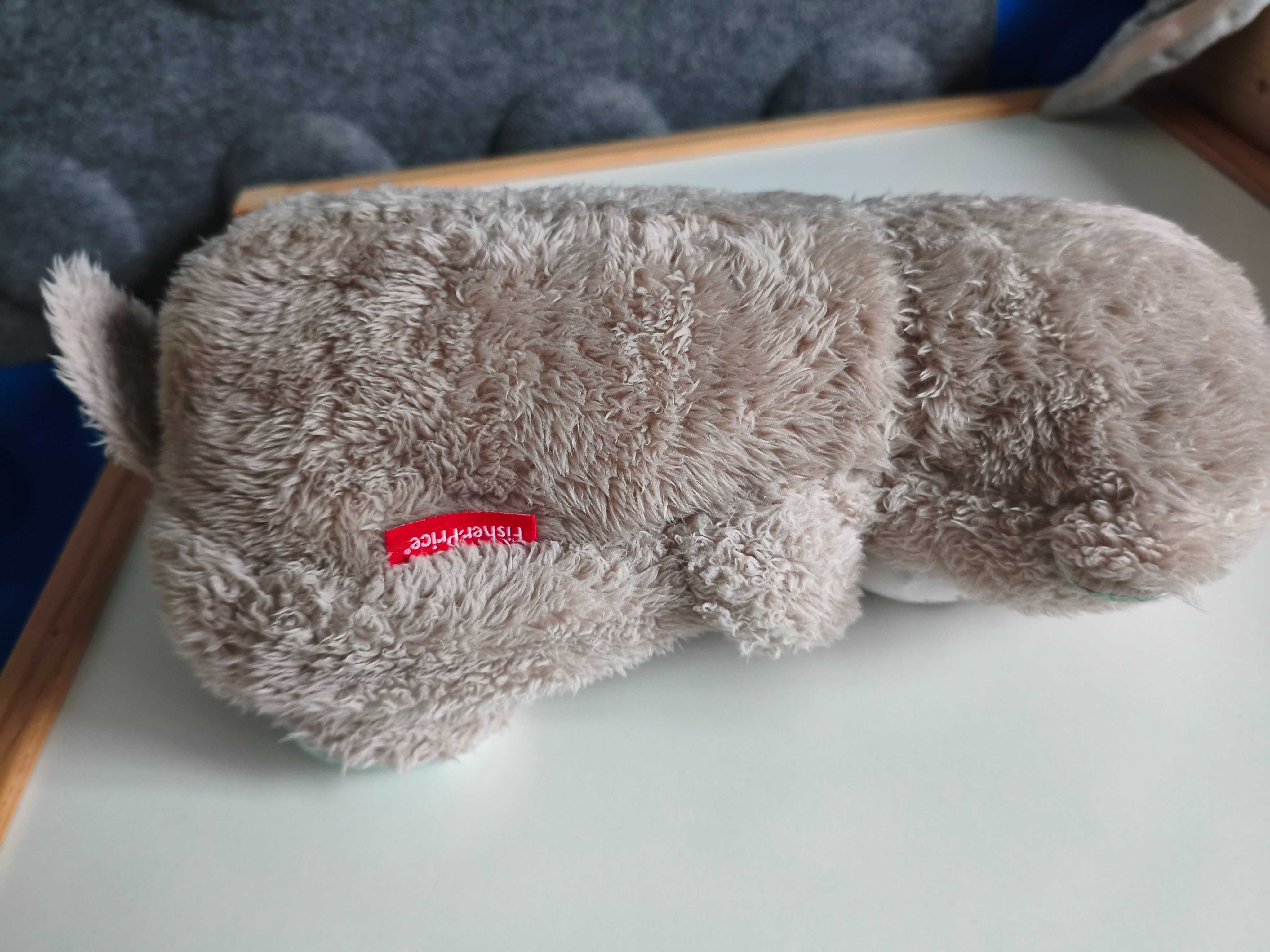 FISHER PRICE przytulanka wydra szumiąca USPOKAJACZ dla maluszka