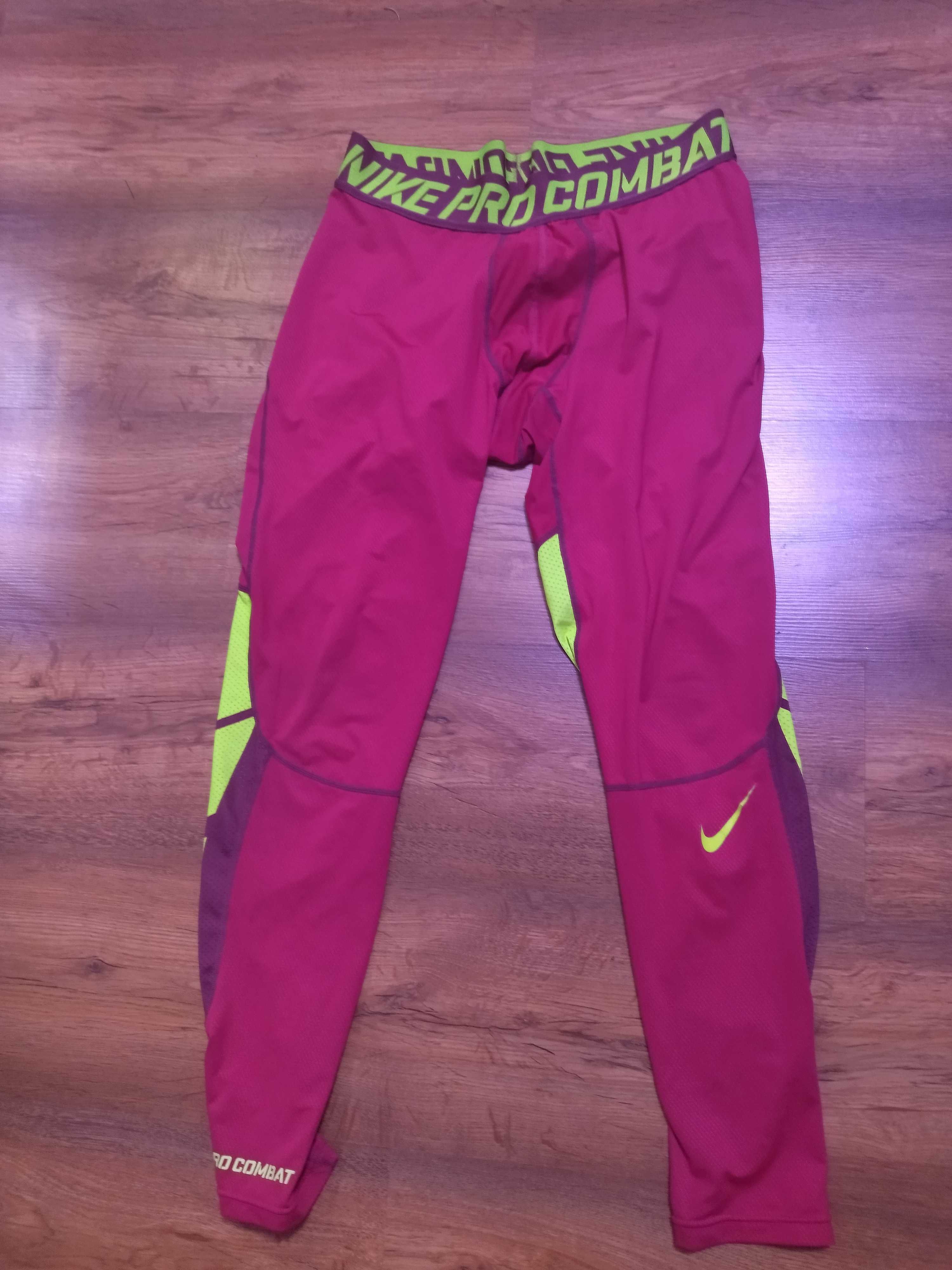 Nike Pro Combat  legginsy sportowe bielizna treningowe XXL