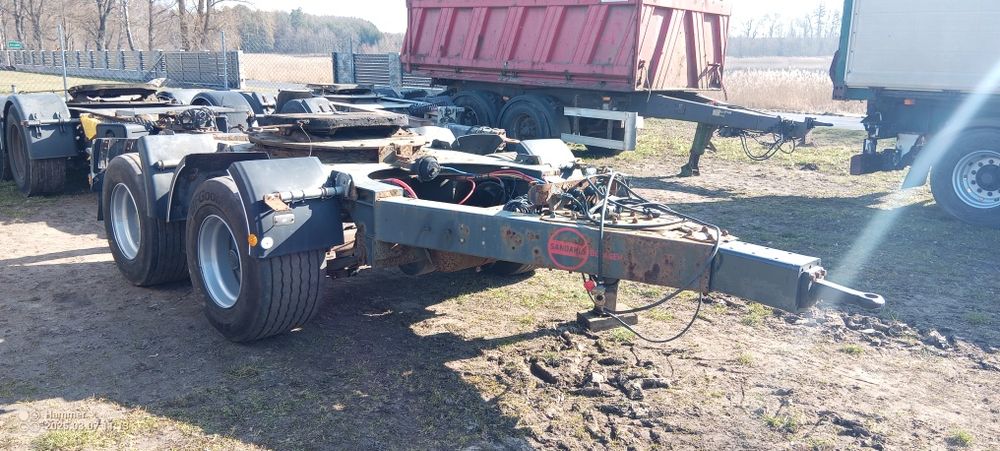 Wózek dolly Narko doli do naczepy fliegl wielton mega