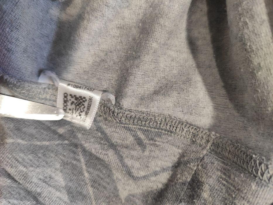 Spodnie dresy legginsy Adidas rozmiar S szare