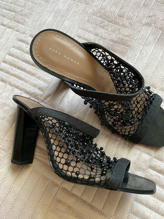 Klapki Zara Woman rozmiar 38