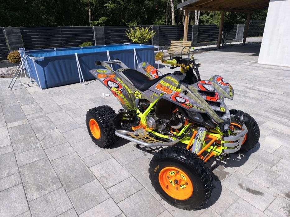Quad Yamaha Raptor 660  DOINWESTOWANY