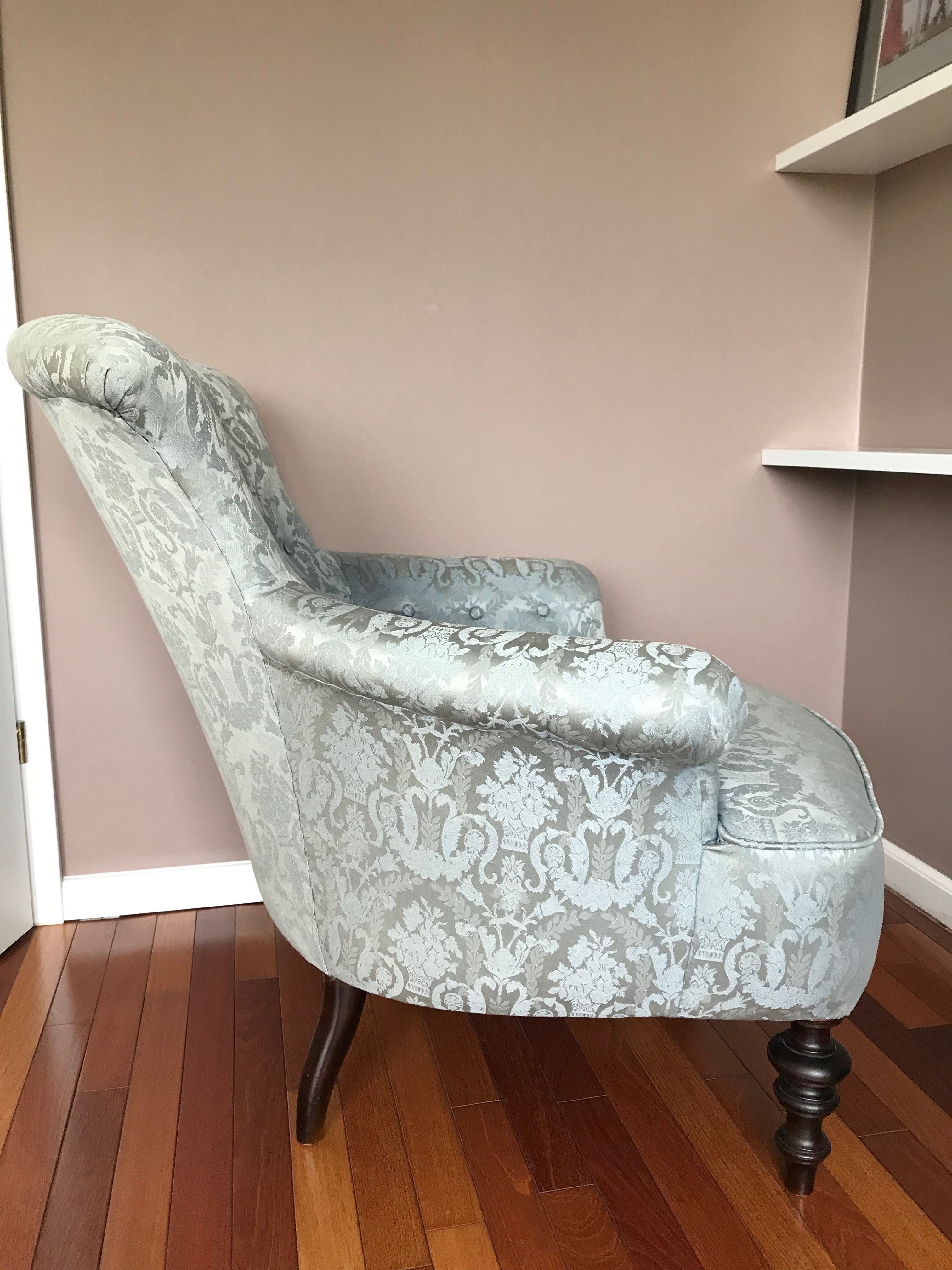 Fotel vintage tapicerowany