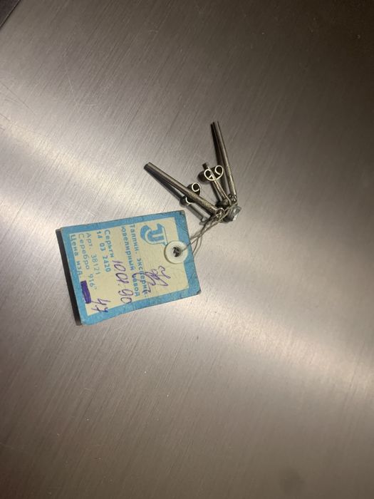 Серьги серебрянные СССР