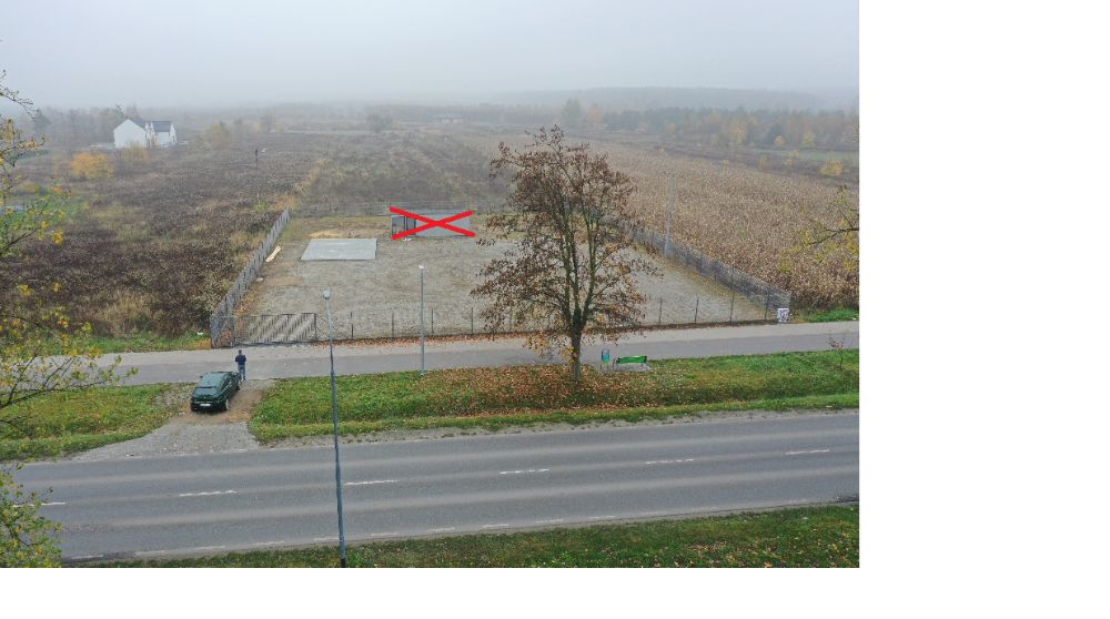 WYNAJMĘ plac usługowy pod KOMIS, AUTOLAWETĘ, SKLEP 1800m2 droga powiat