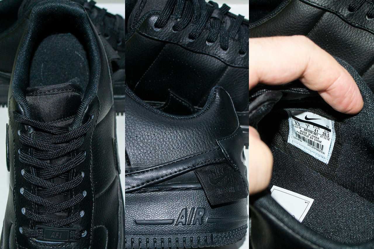 ‼️кросівки Nike air FORCE 1 jester xx ao1220-001 black 40,5 р оригінал