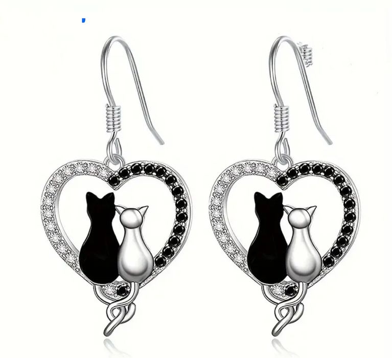 Dwustronne kolczyki z akrylu