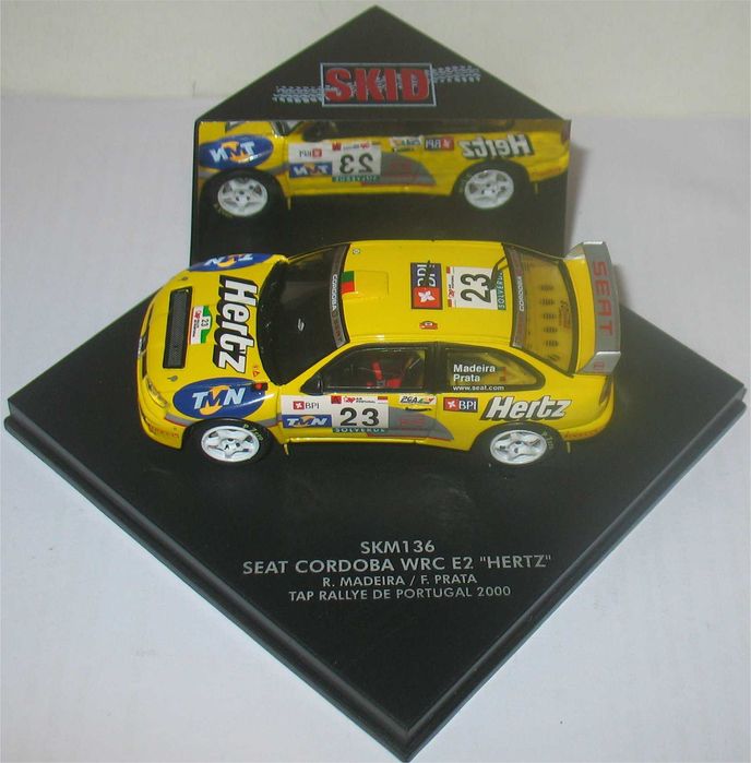 Skid - Seat Cordoba WRC Evo2 - Rally de Portugal 2000 - Rui Madeira