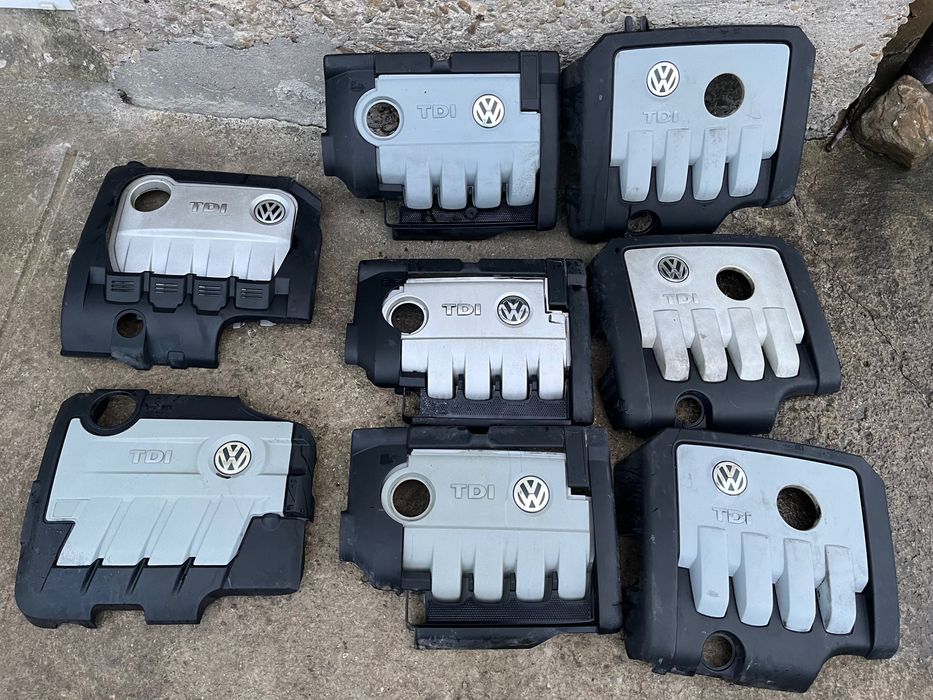 Кришка двигуна декоративна Volkswagen пассат б6 гольф 5 туран кадді