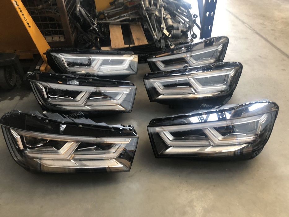 Фары фара Full LED Matrix Audi A6 Q7 Q5 ксенон Ауди кью ку 5 оптика