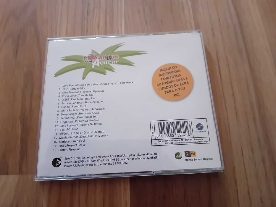 Morangos com Açúcar – Série 2 (2 CD’s) Banda Sonora Original
