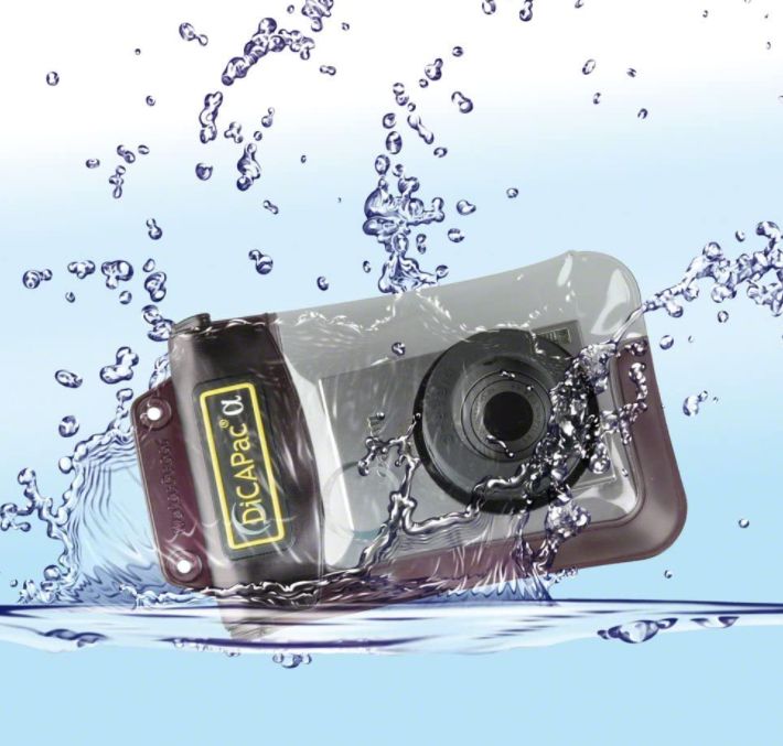 DiCAPac WP-510 bolsa mergulho camera fotografica zoom como novo