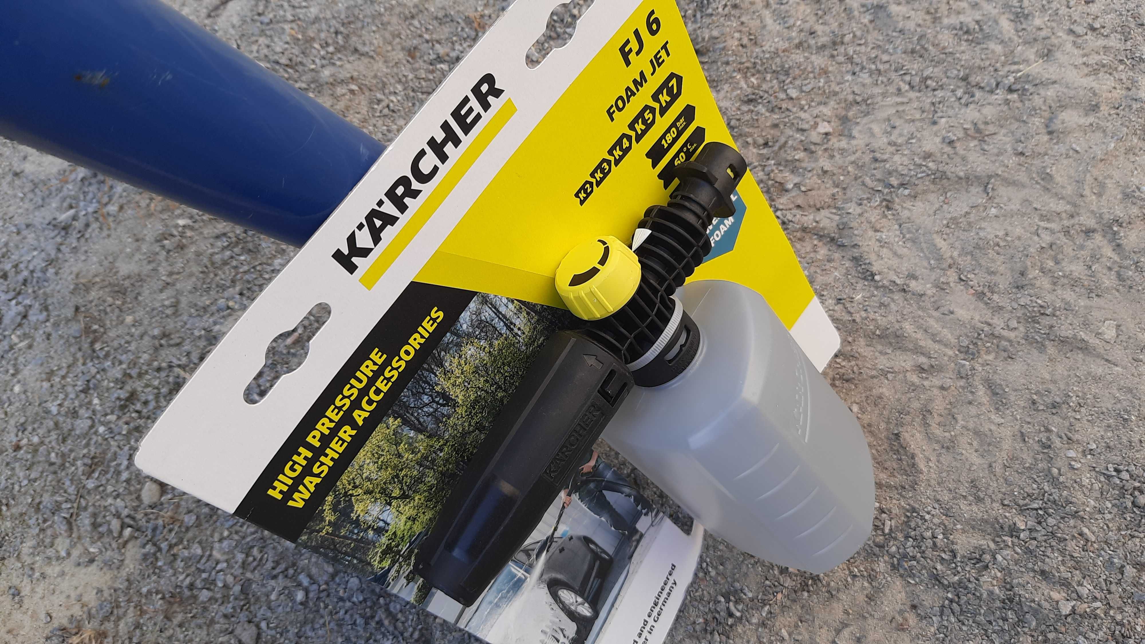 Насадка для пены karcher fj-6 создает стойкую пену