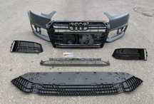 Audi A4 B9 Бампер в сборе S line 2017-2019 8W0-807-065-R-GRU
