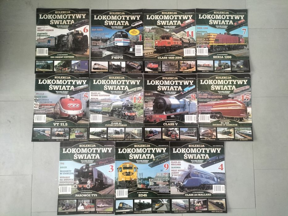 Lokomotywy świata.