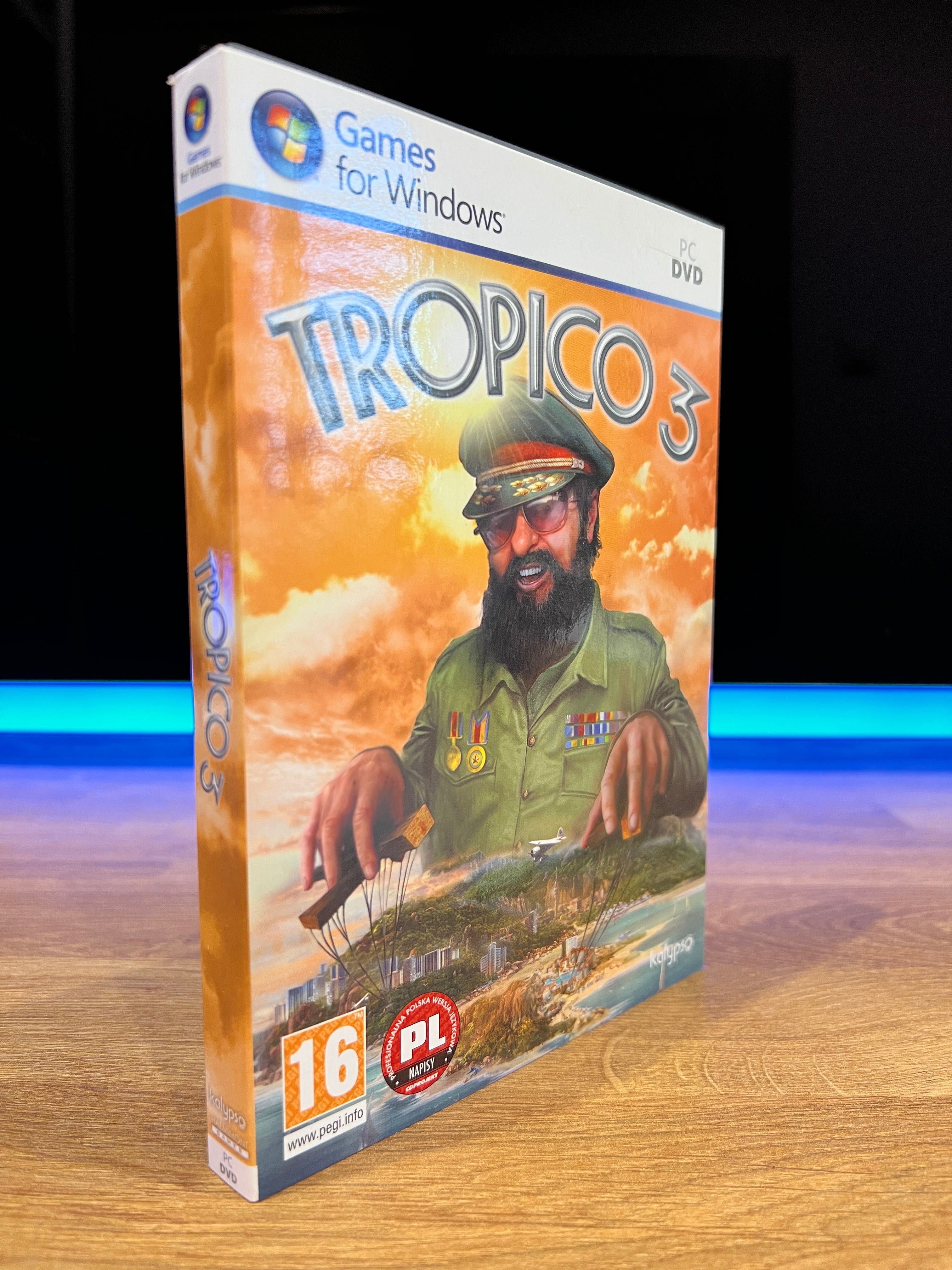 Tropico 3 (PC PL 2009) slipcase box kompletne premierowe wydanie
