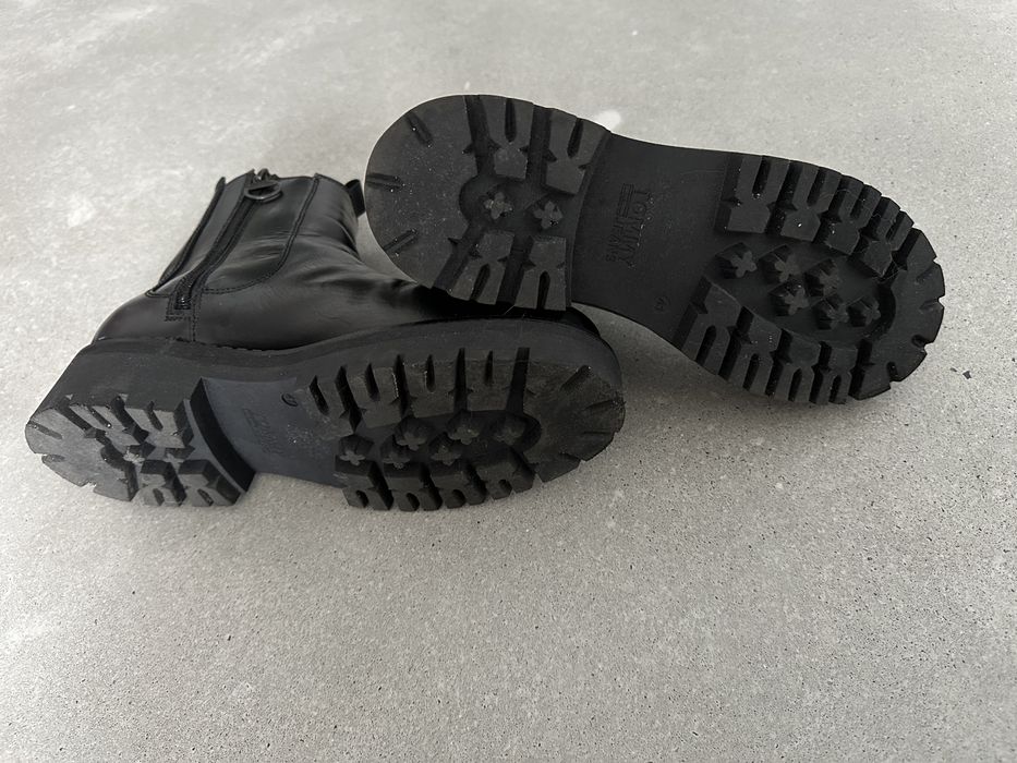 Tommy Hilfiger botki sztyblety skórzane za kostkę damskie 41