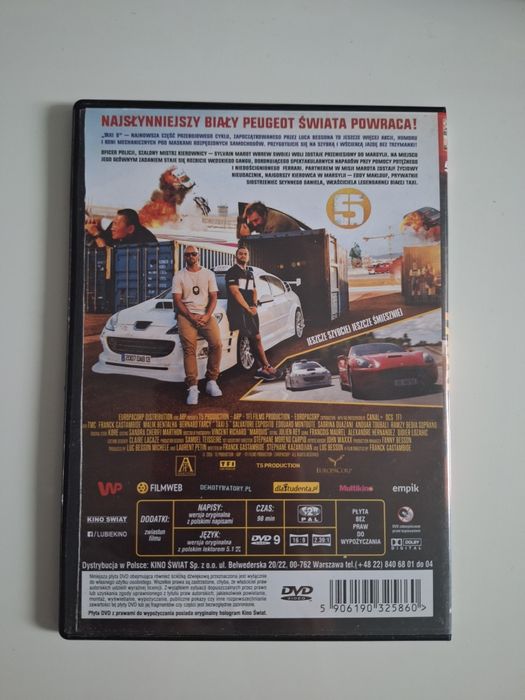 Taxi 5 DVD jak nowy