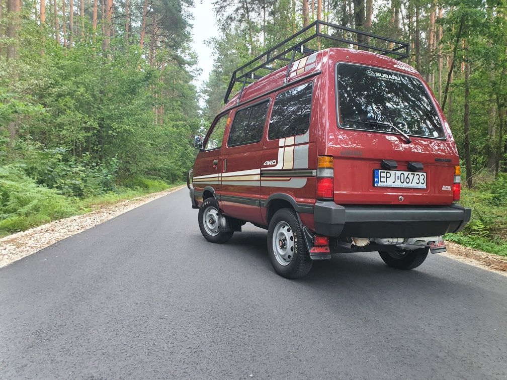 Subaru Libero sambar 1 1.2 napęd 4x4 bez rdzy ładny stan