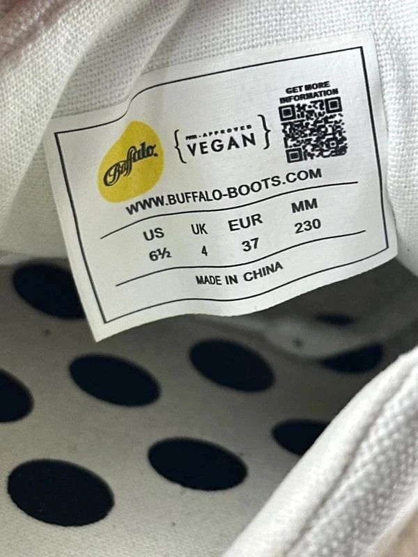 Sneakersy Buffalo białe rozmiar 37