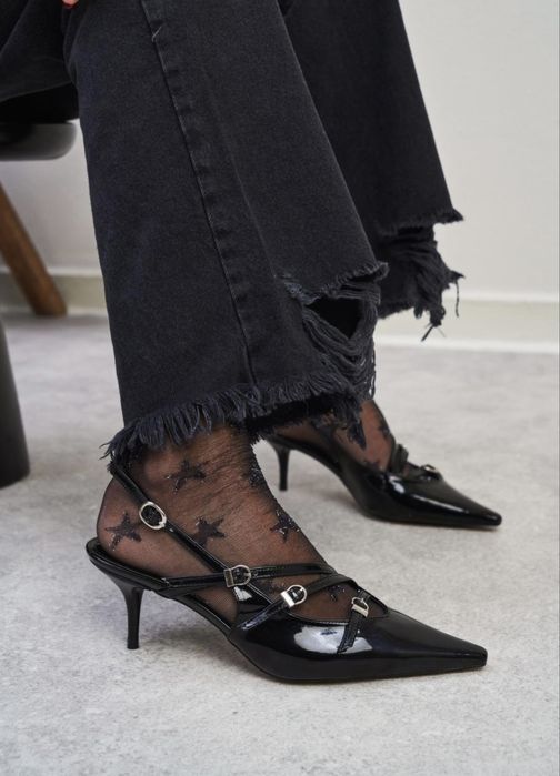 Якісні та стильні туфлі слінгбеки, 36 розмір